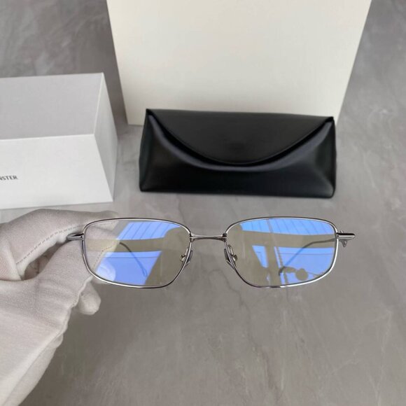 Gentle Monster Titanium Silver Optical Glasses Minimal Frame
